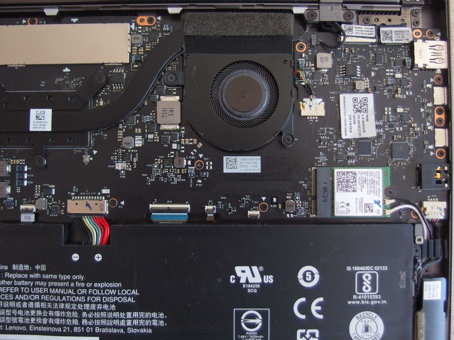 Lenovo YOGA C930-13IKB 16GB RAM intel i7-8550u EYG70 bateria NM-B741