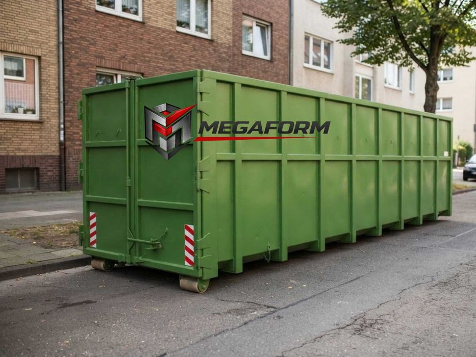 Kontenery hakowe od 9000 zł netto | KP 7–40 m³ | Producent