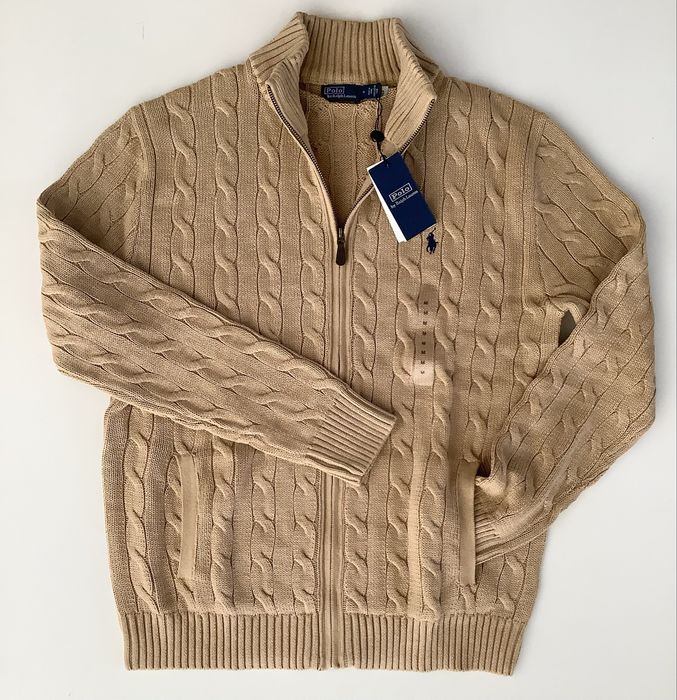 Oryginalny sweter kardigan Polo Ralph Lauren