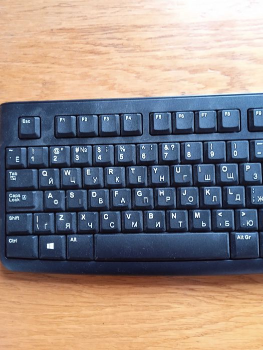 Клавіатура Logitech K120 for Business Ukr Black (920-002643)