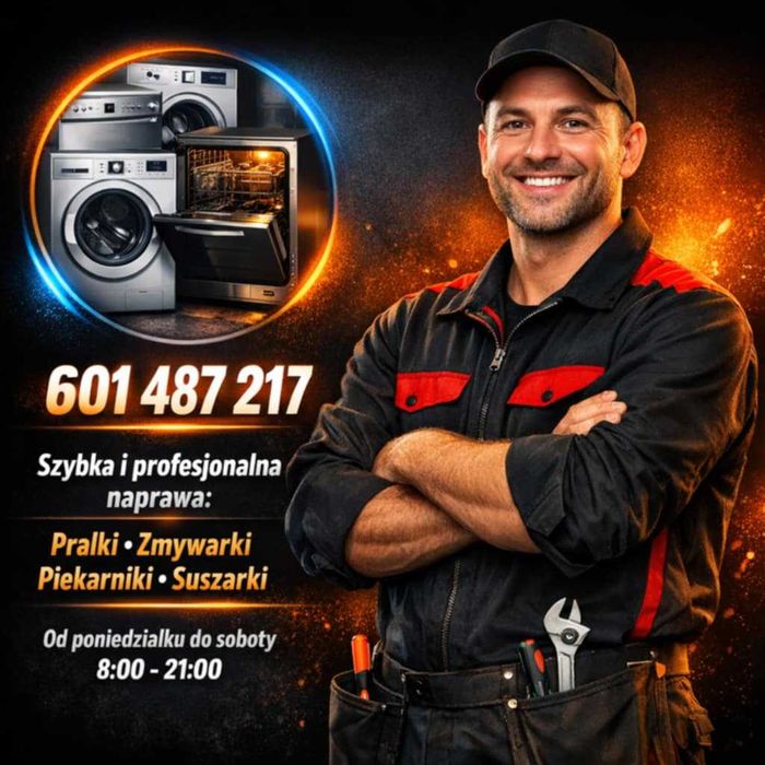 Serwis AGD Naprawa pralek, zmywarek, piekarników oraz suszarek