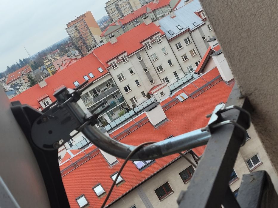 Antena 80+ konwerter unicable II+ mocowanie