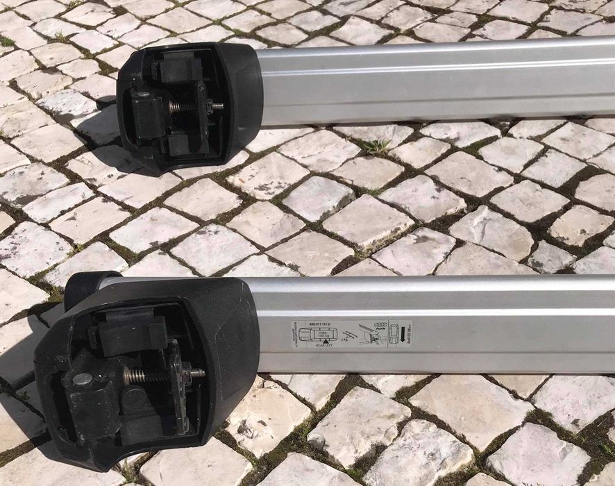 Barras tejadilho Thule + suporte bicicleta