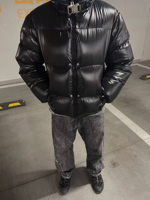 Куртка, Пуховик Moncler Alyx 1017 / Alyx Moncler jacket / Alyx Moncler puffer / пуховик Алікс Монклер Black / чорна