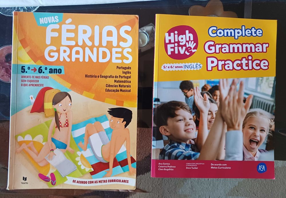 Desapego de Manuais Escolares – 5 e 6 Ano (Excelente Estado)