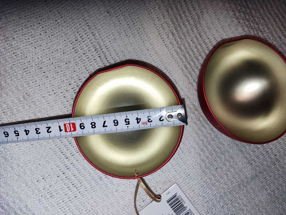 Шар куля металевий для подарунка