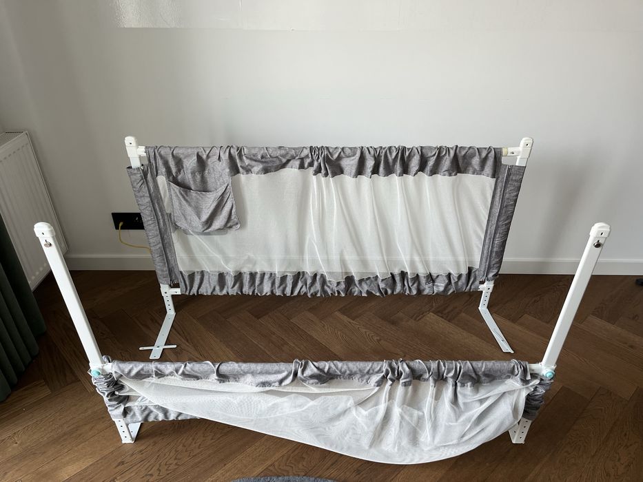 Bramki barierki do łóżka 136-200cm