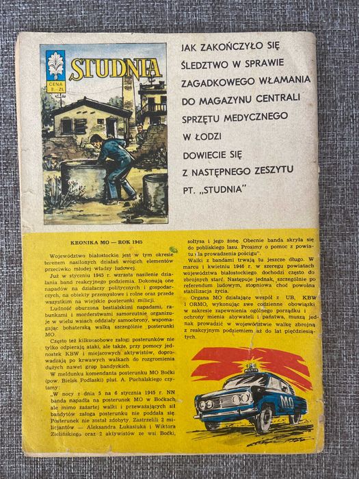 Kapitan Żbik - Czarny Parasol 1971 r. wyd. I