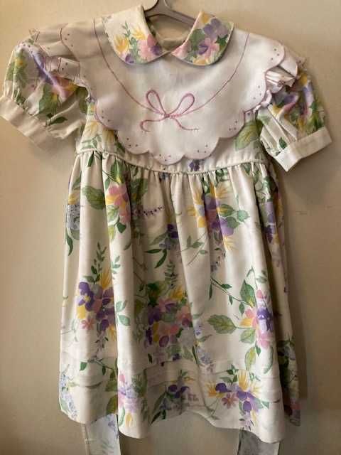 Vestido florido , menina