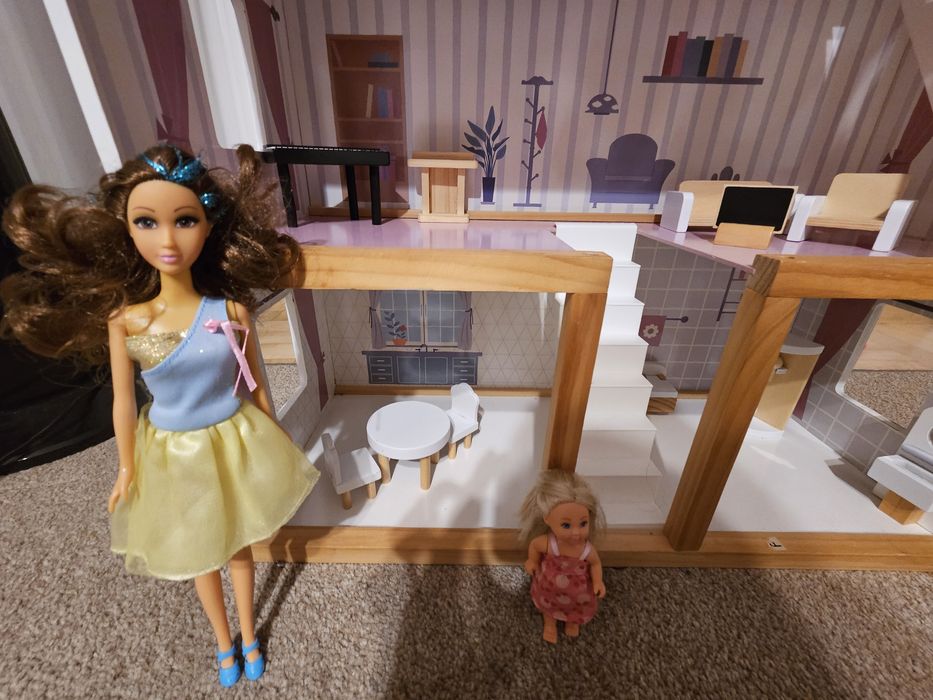 Domek dla lalek i barbie