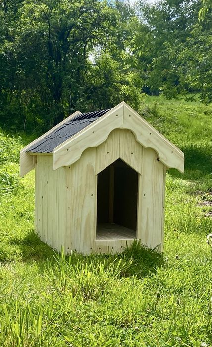 Drewniana Buda dla Psa