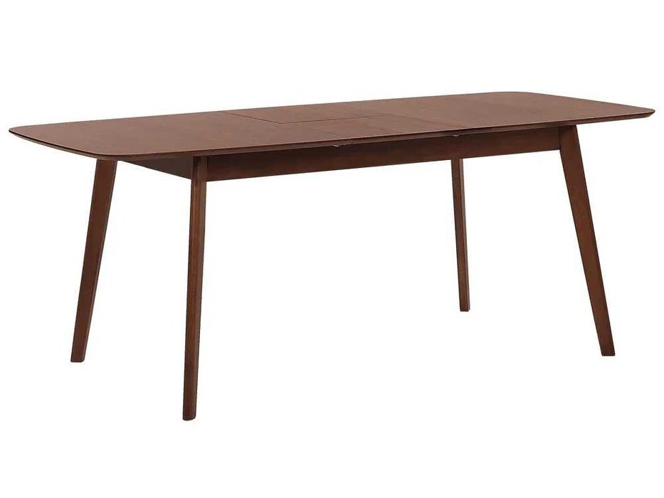 Mesa de jantar extensível – Madeira Nogueira (NOVA)