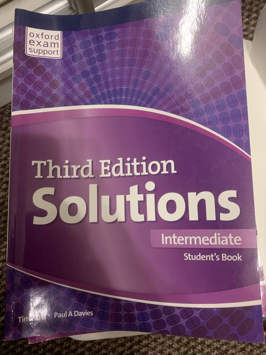 Solutions Third Edition student’s and Work book