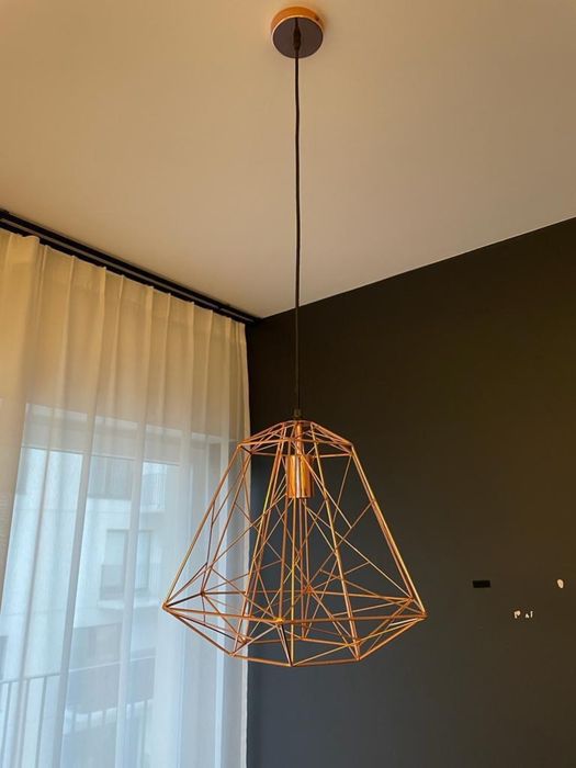 Dwie lampy nad stół, blat