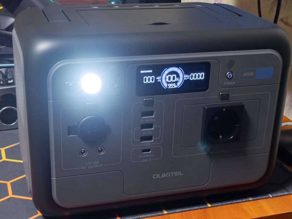 Зарядна станція НОВА. Oukitel P800E