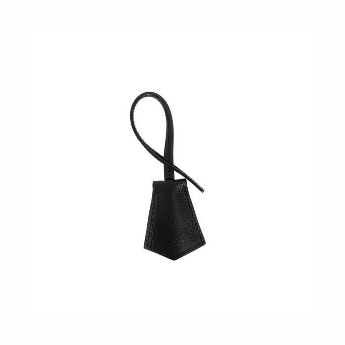 Брелок Clochette Leather Epsom Bag Charm Black