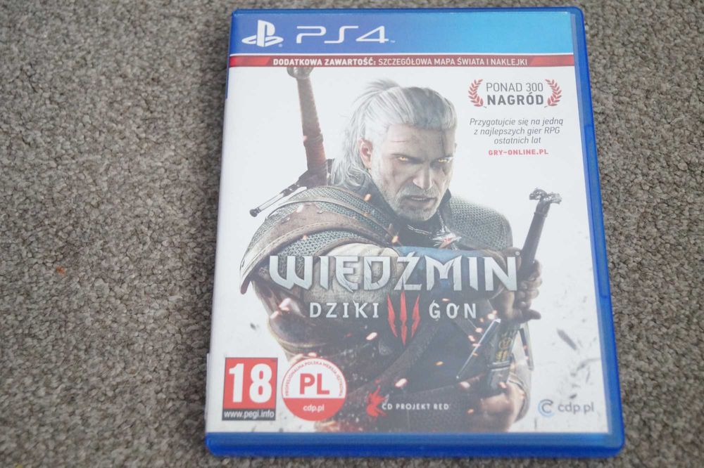 Wiedźmin 3 Dziki Gon ps4