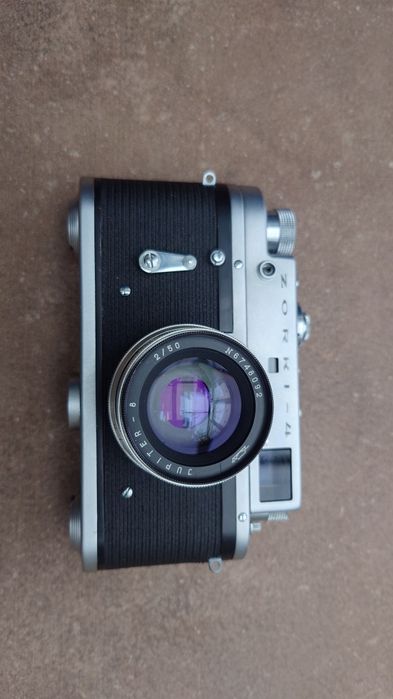 Aparat fotograficzny z futerałem Zorki 4 obiektyw Jupiter-8 50mm