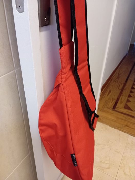 New red backpack with label64551915425026123