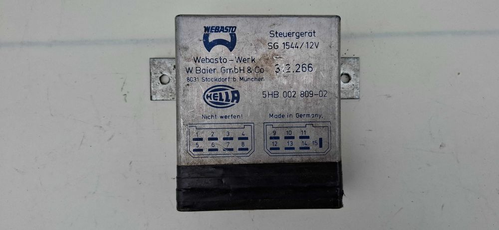 VOLVO FL7 DAF 95 XF moduł sterownik webasto 5HB002809 SG1544/12V