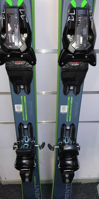 Nowe Narty Elan Element Carbon 160 cm R 13.9 m + wiąz Elan 3-11din