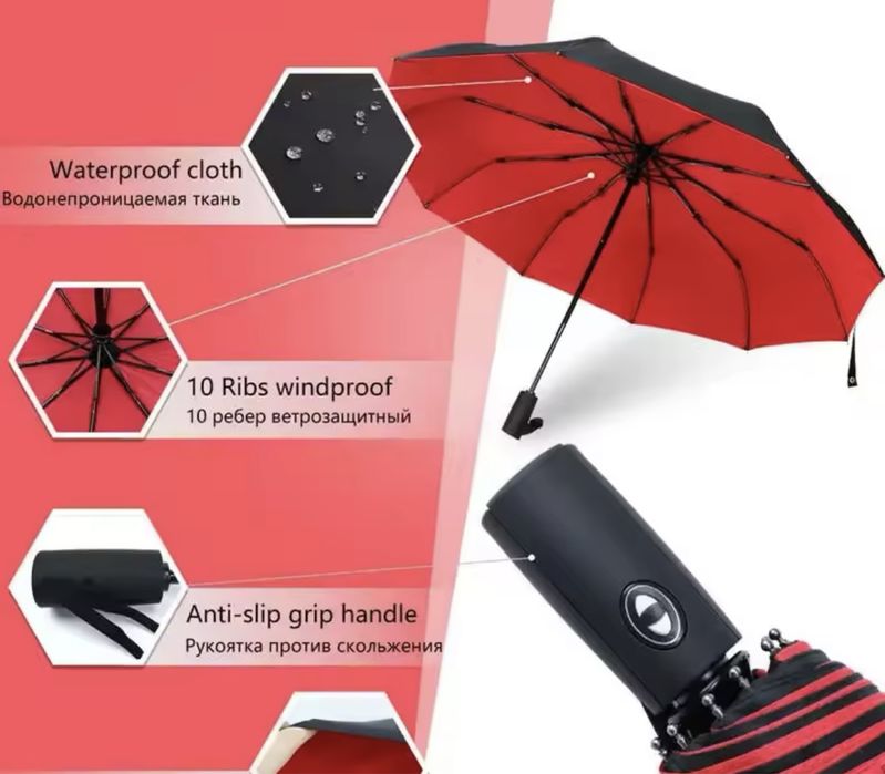 Парасольки повний автомат нові