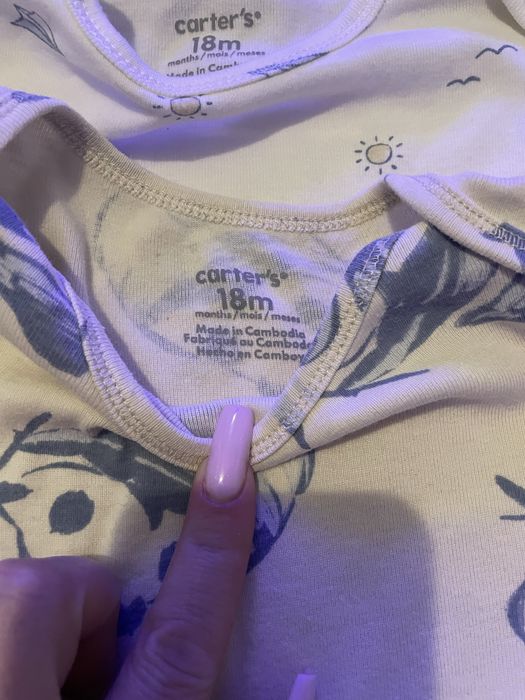 Боді Carters 80 розмір