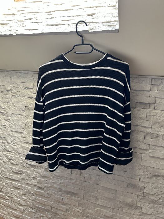 Sweter w paski Stradivarius XS