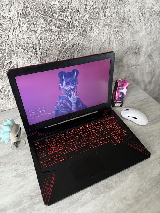 Ігровий Ноутбук ASUS TUF / NVIDIA GTX 1050 / DDR4 12GB / SSD 256 GB + HDD 1TB
