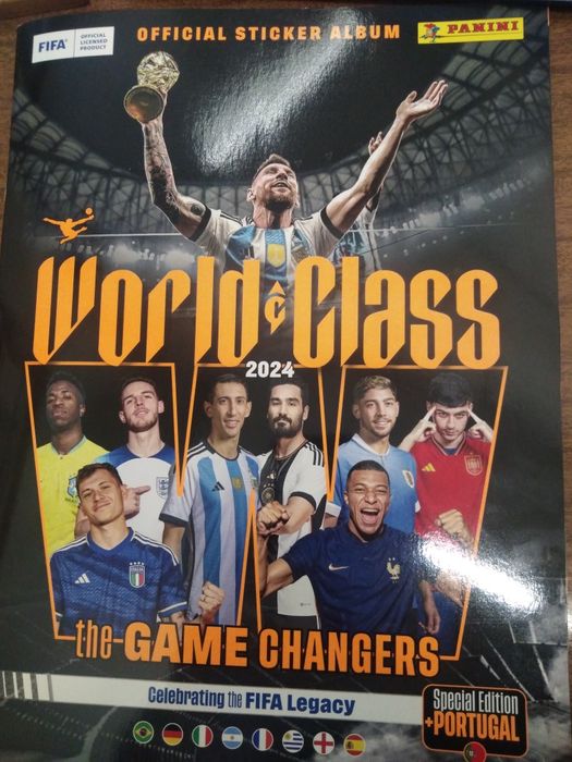 Cromos coleção world class