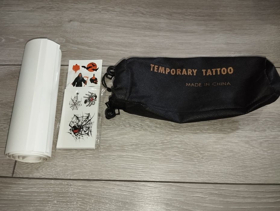 Zestaw tatuaży na Halloween