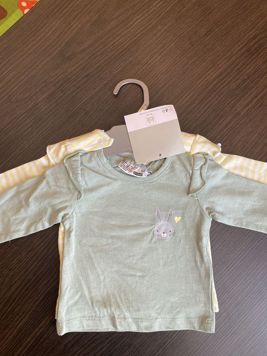 Нове!!!  Дві !!!Трикотажні блузочки для дівчинки