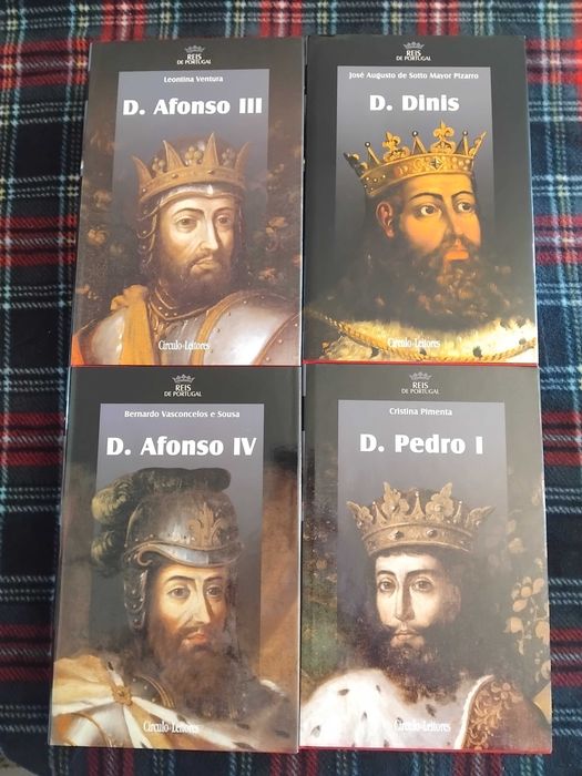 34 Livros de História: REIS DE PORTUGAL - Editora Círculo de Leitores