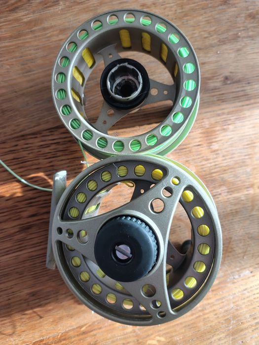 Kołowrotek muchowy vision koma  + 2 sznury #5