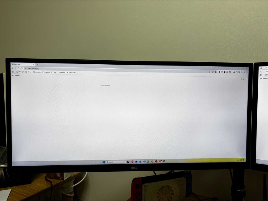 Alta produtividade com 2x Monitores 29" ultrawide