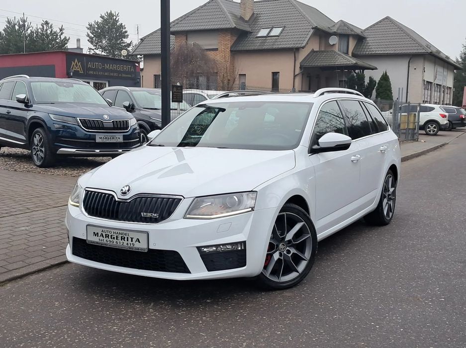 Skoda Octavia 2.0TDI*184KM*VRS*Navi*Skóry*TempomaT*Alu*Led*Automat*PodgrzewaneFotele