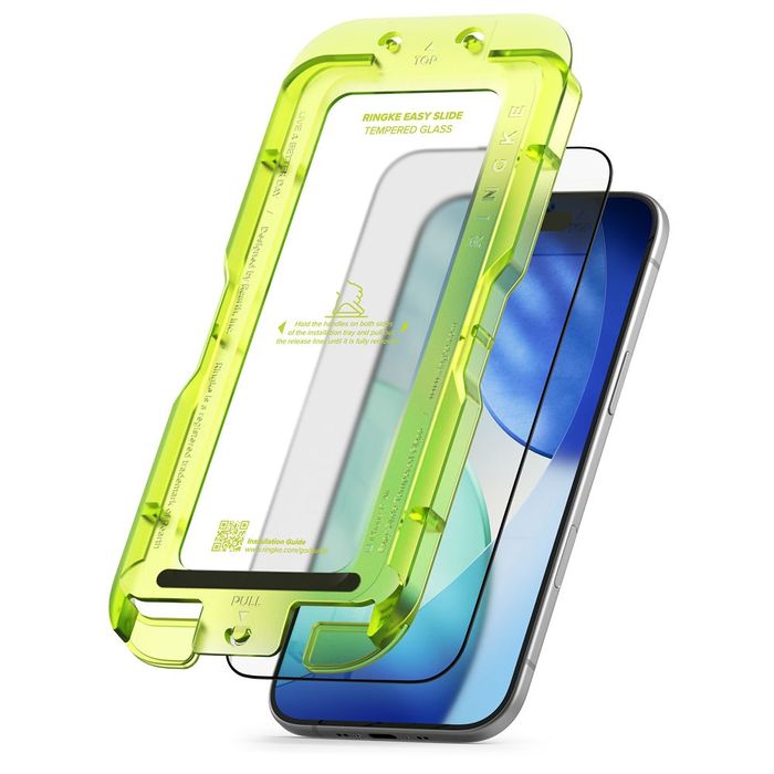 SZKŁO HARTOWANE RINGKE EASY SLIDE 2-PACK IPHONE AIR BLACK