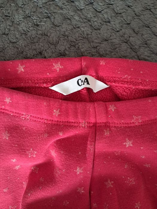 Spodnie leginsy 2 pary rozmiar 134
