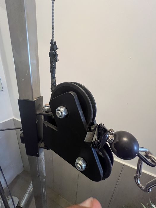 Polia Alta/Baixa Regulável – Máquina de Cabos para Musculação