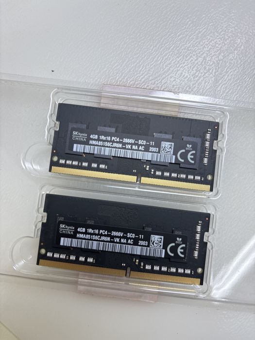 Macbook pamiec ram 2x4GB 2666v