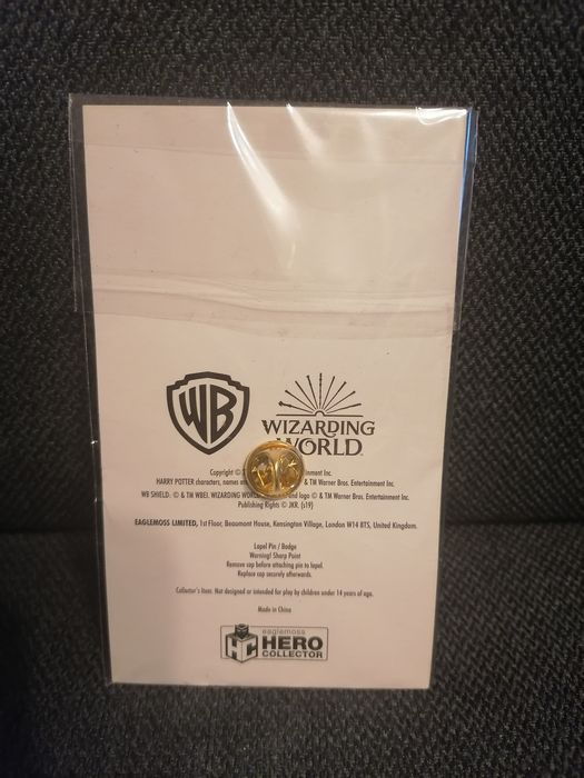Broszka Harry Potter Hogwart Przypinka Pin wysyłka
