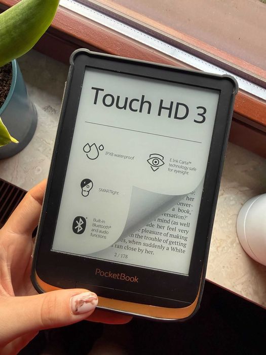 Czytnik Ebooków PocketBook Touch HD 3 632 miedziany 16 GB w etui