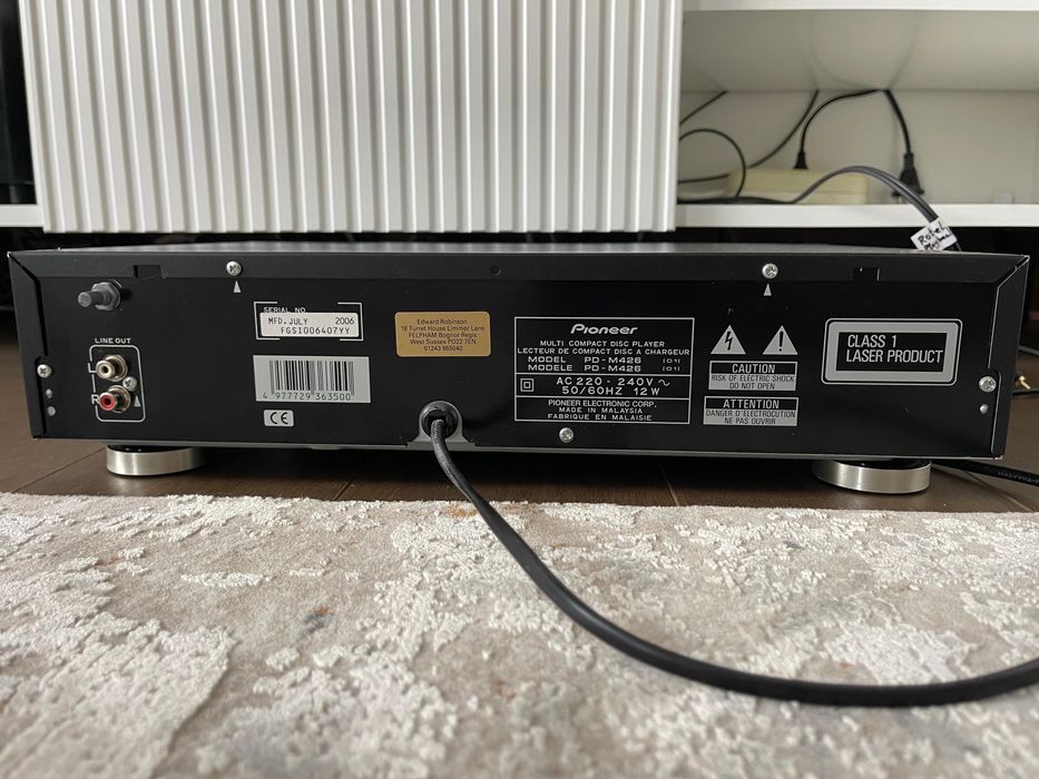 Pioneer PD-M426 CD чейнджер на 6 дисків плеєр в чудовому стані