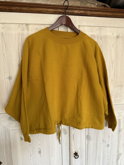 Bluza krótka F&F musztarda r. 46