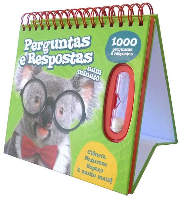 Livro infantil Perguntas e Respostas num minuto, da YoYoBooks