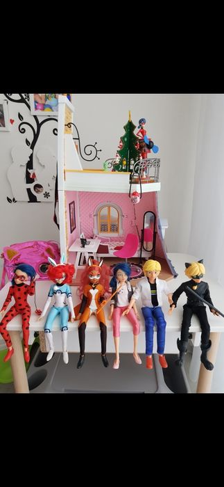 Ігровий набір Miraculous Спальня та балкон Марінетт 2 в 1