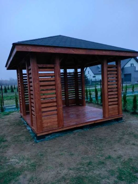 Altana, altanka, altana ogrodowa, drewniana
