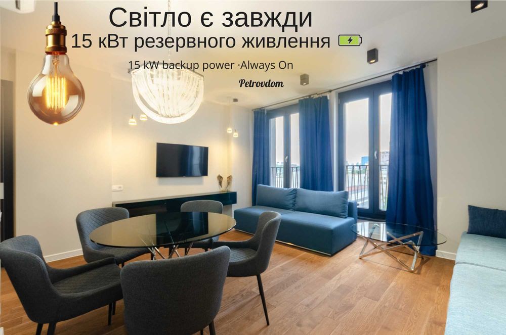*Оренда подобово Київ апартаменти ЖК "Нью-Йорк" Антоновича Petrovdom НЙ9/102