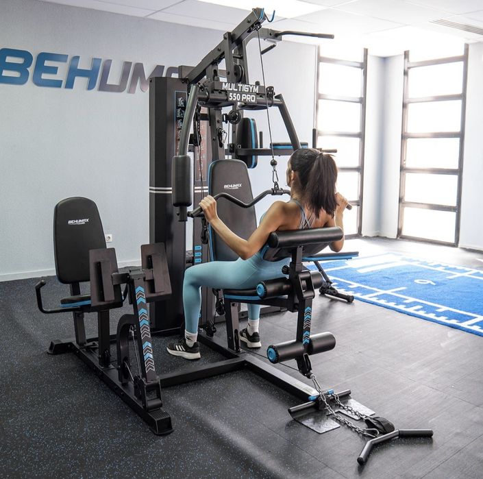 Maquina Musculação Behumax  Multigym 550 PRO + Leg Press