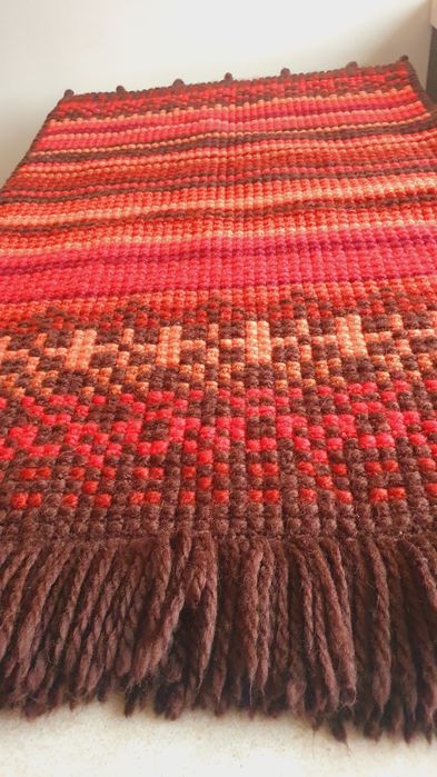 Kilim, gobelin wełniany z podszewką
